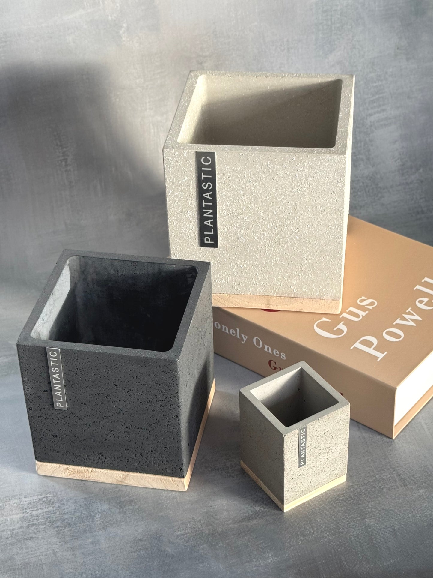 Concrete Cube Planter