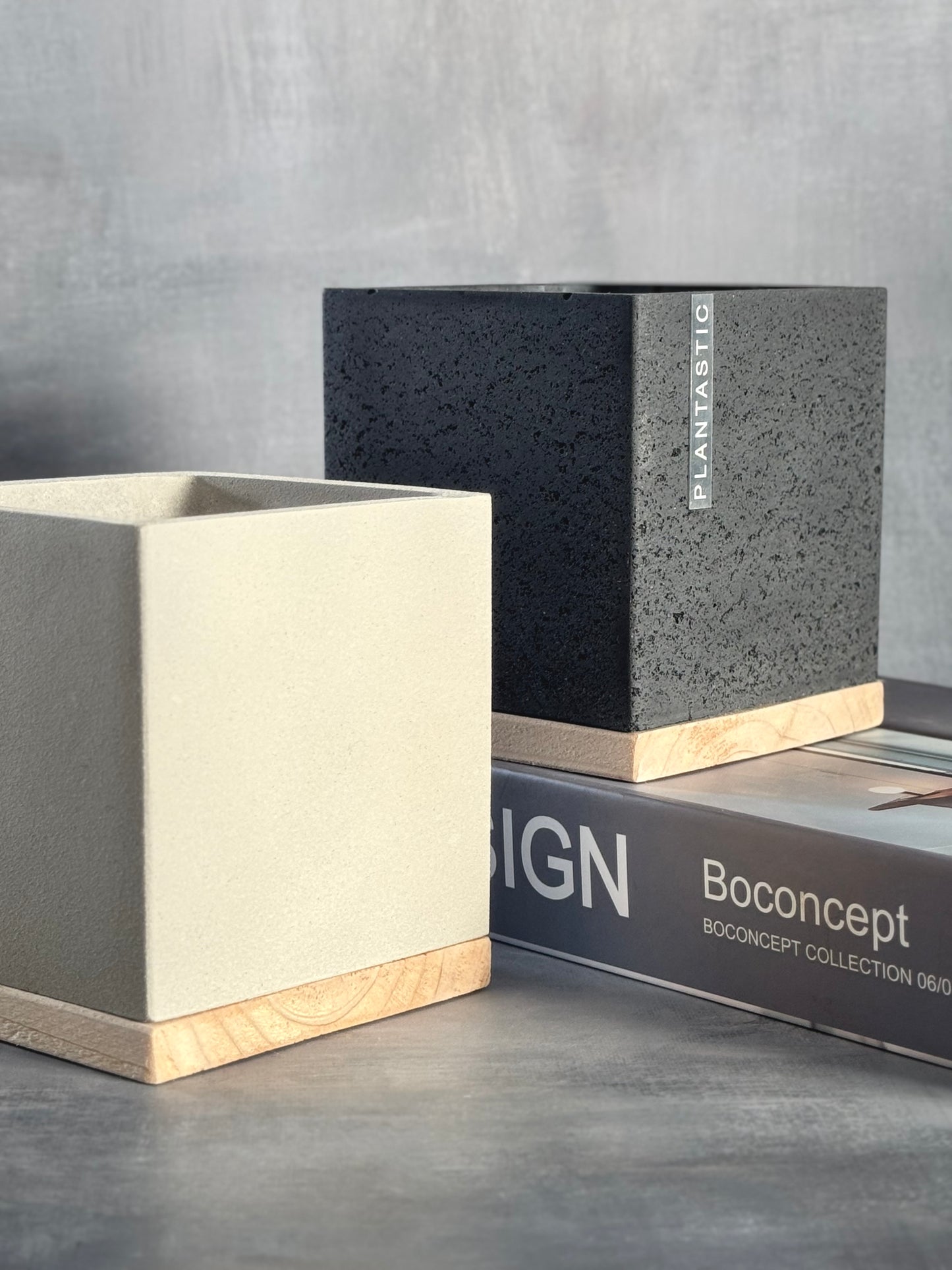 Concrete Cube Planter