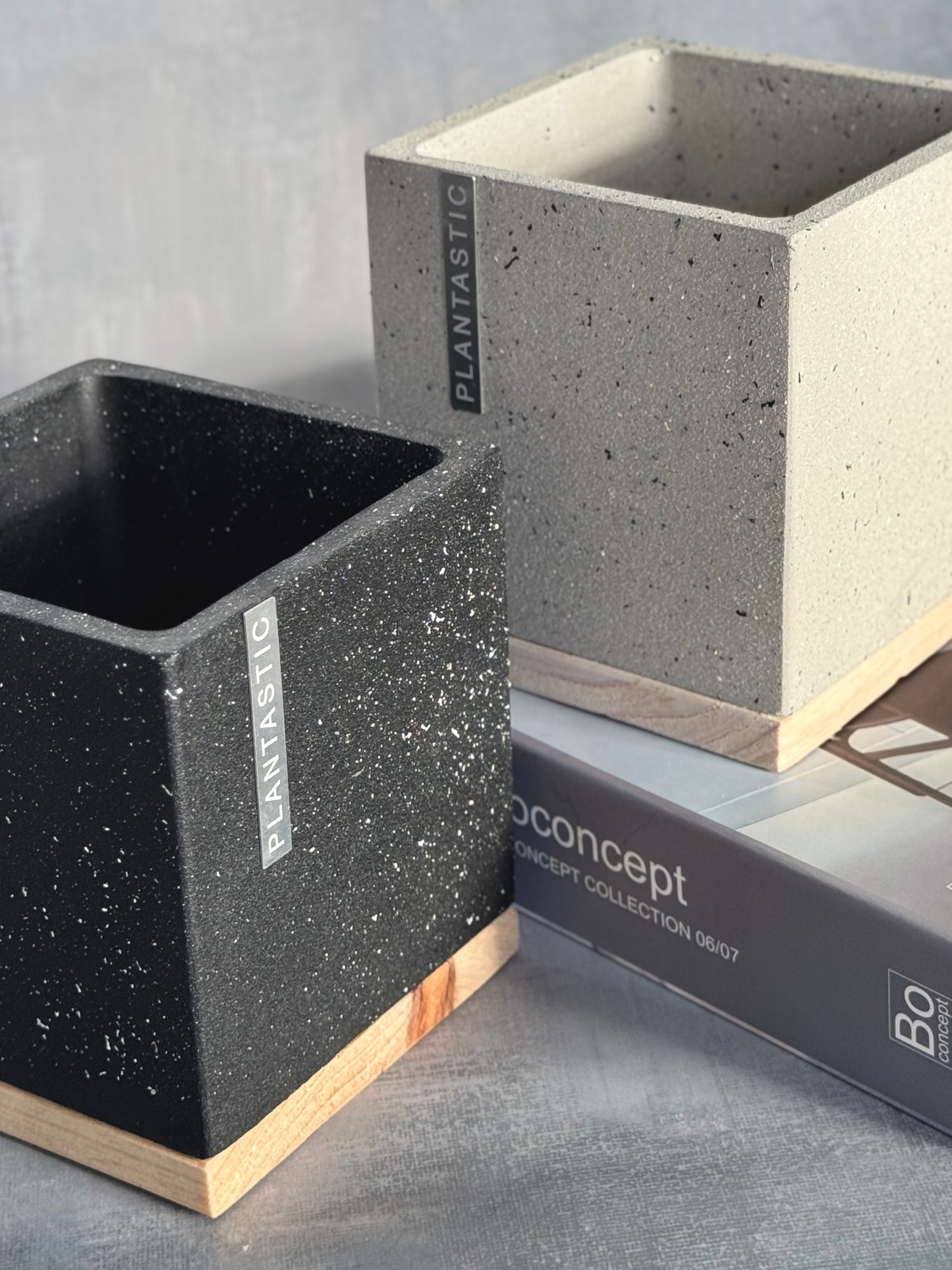 Concrete Cube Planter
