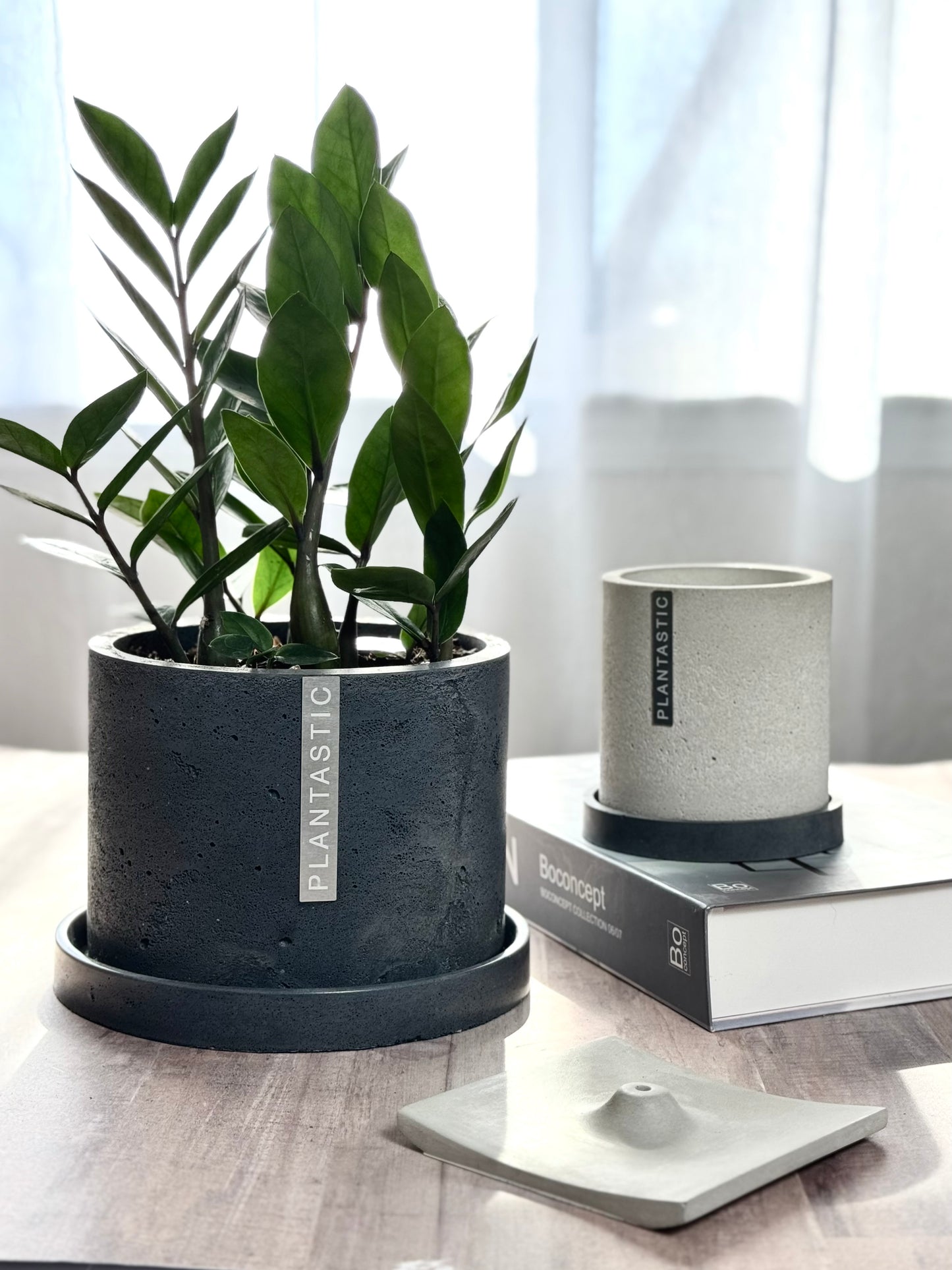 Large Cylindrical Planters