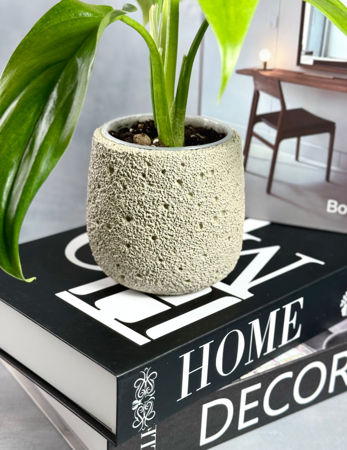 Lava Concrete Pots