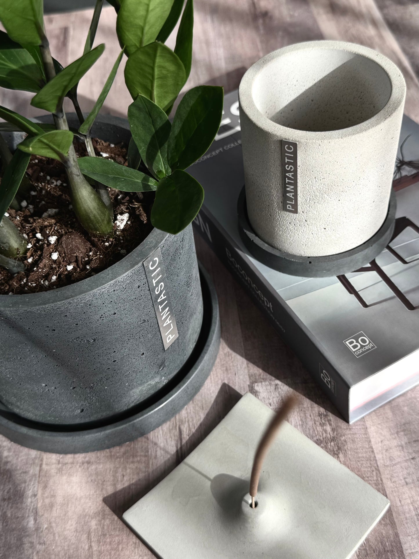 Large Cylindrical Planters
