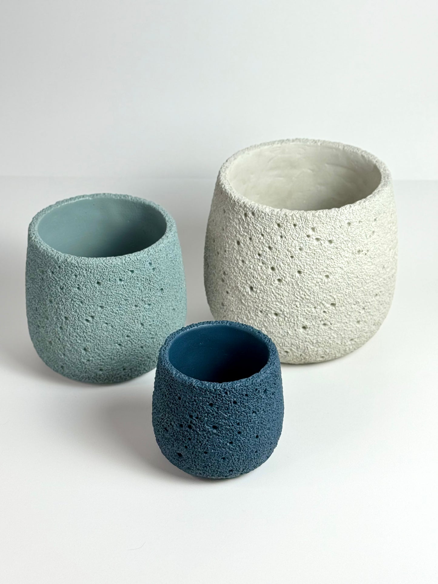 Lava Concrete Pots