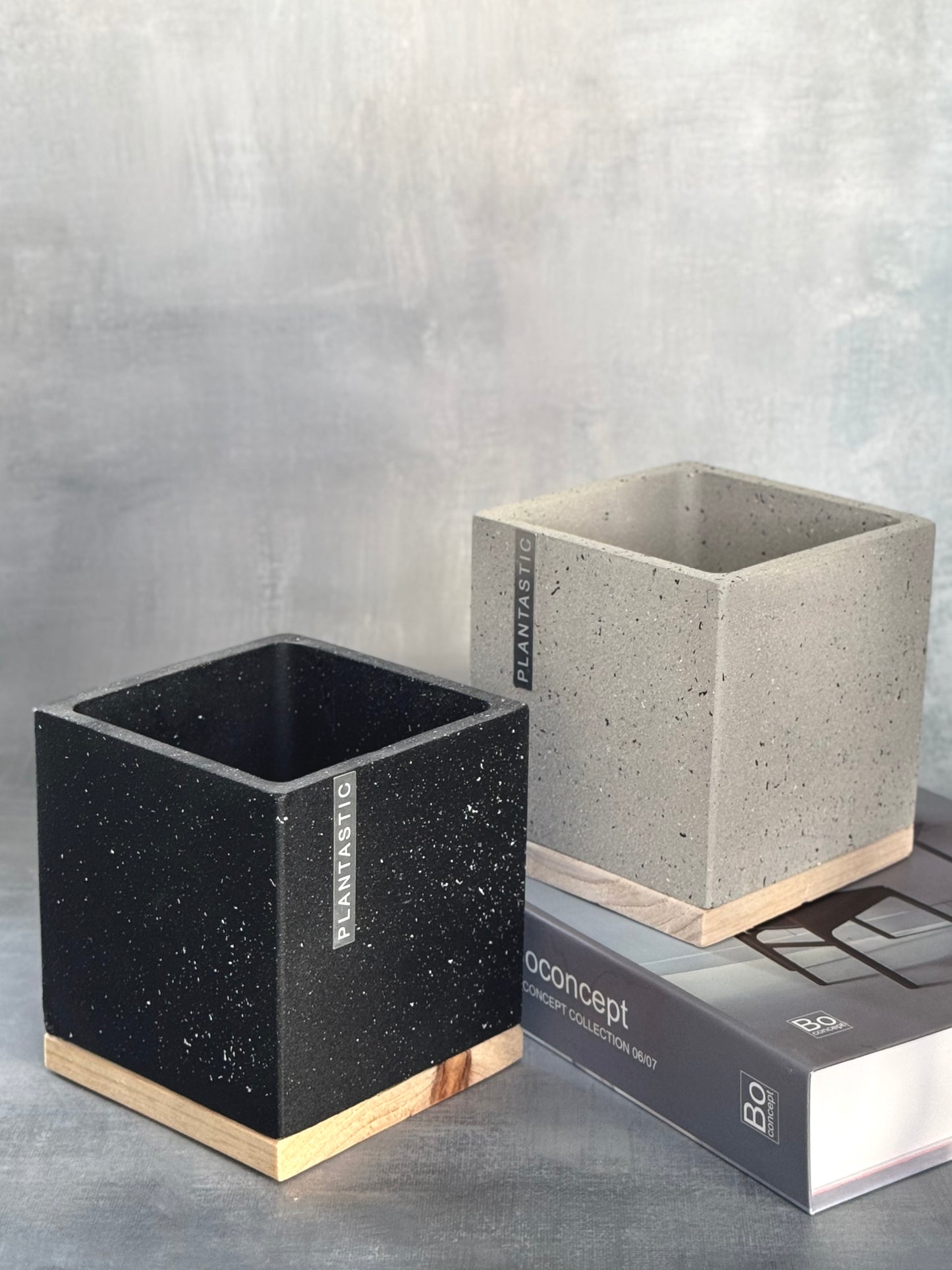 Concrete Cube Planter
