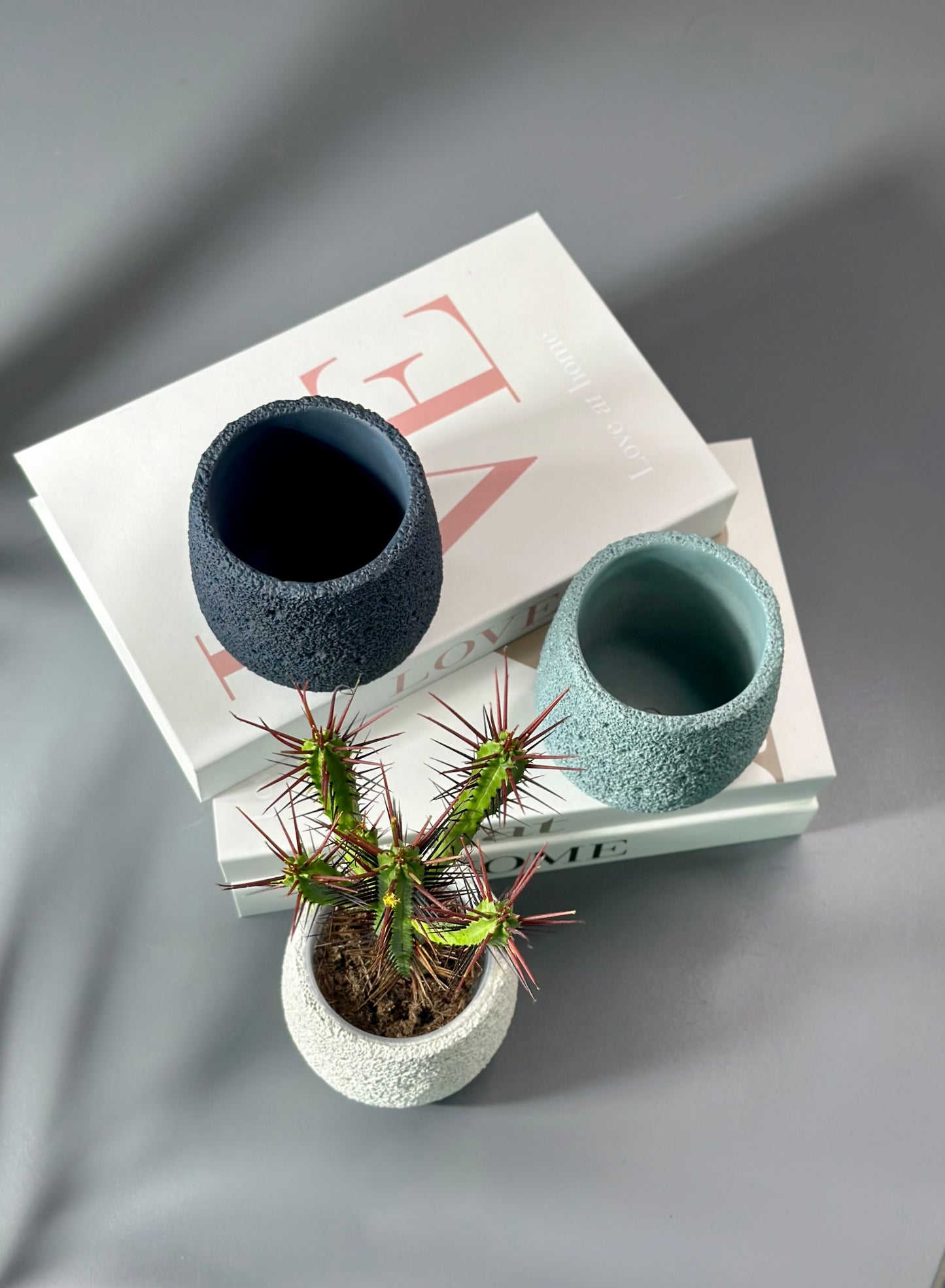 Lava Concrete Pots