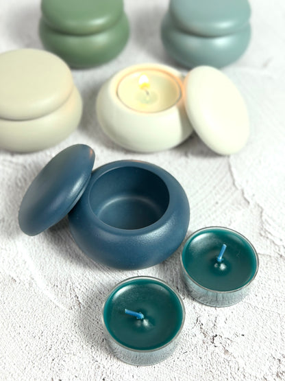 Mini Candle Jar With Lids