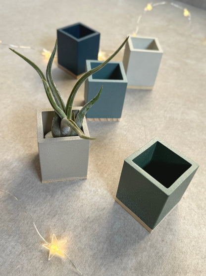 Concrete Cube Planter