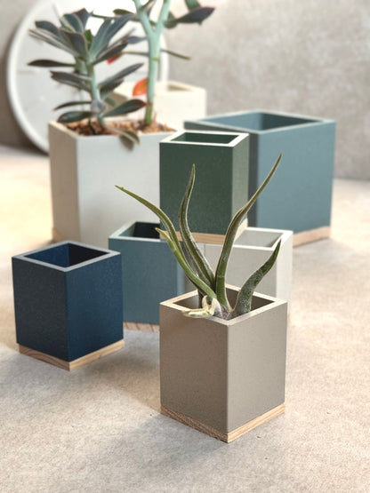 Concrete Cube Planter