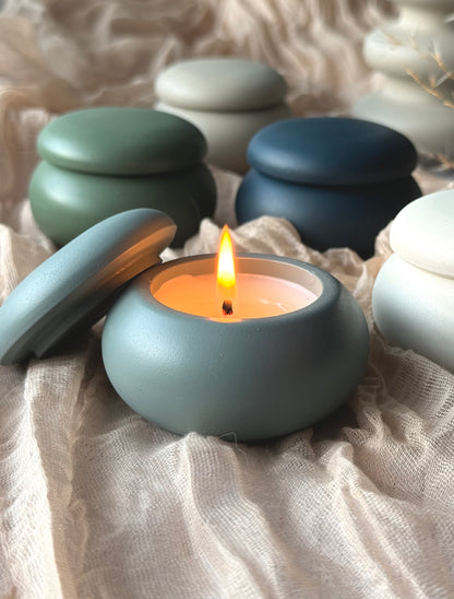 Mini Candle Jar With Lids